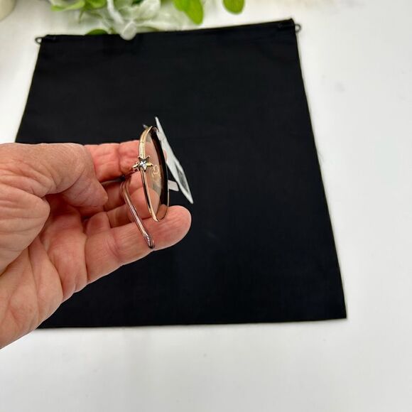 Women’s Jimmy Choo, aviator, sunglasses made in Italy - Picture 10 of 12